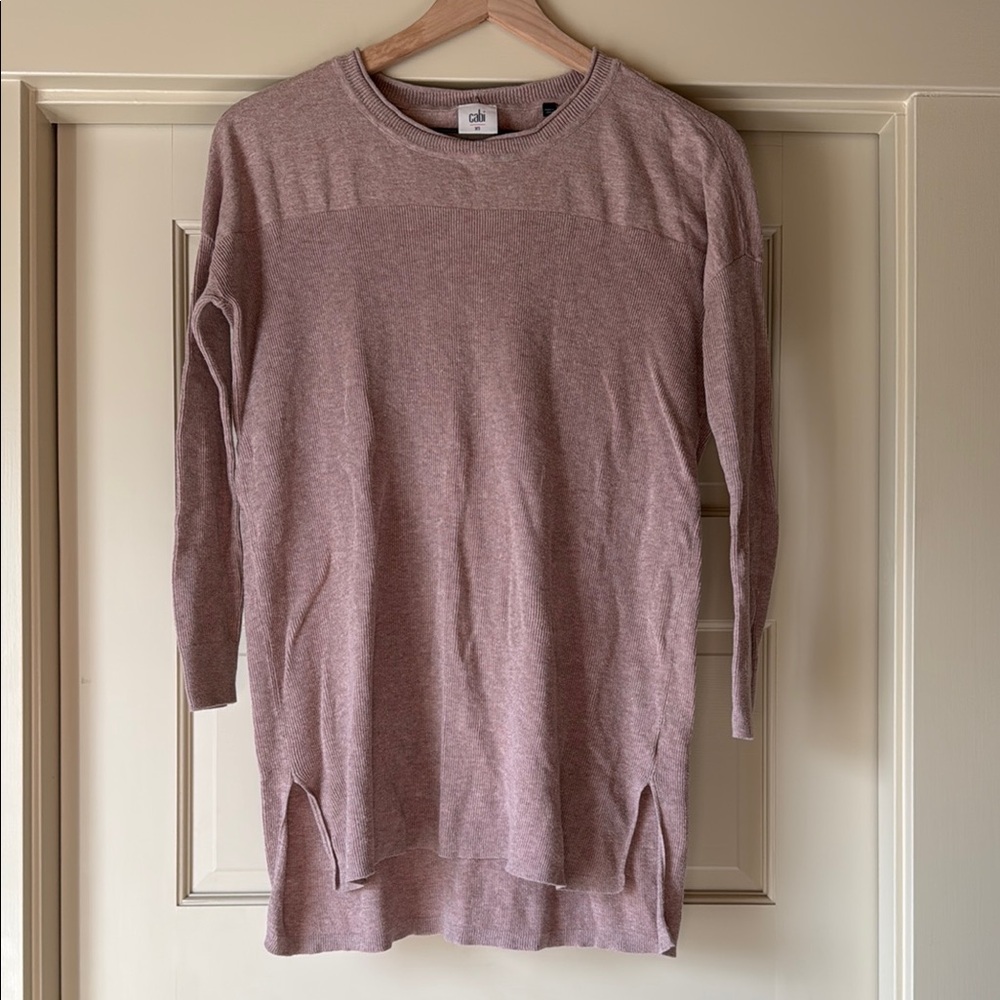 CAbi Women's Crew Neck Sweater - Mauve